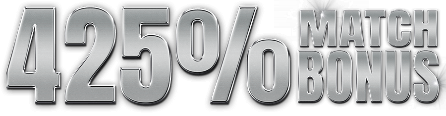 425% Match Bonus